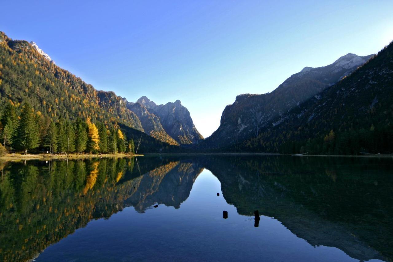 Skyview Chalets Am Camping Toblacher See ภายนอก รูปภาพ