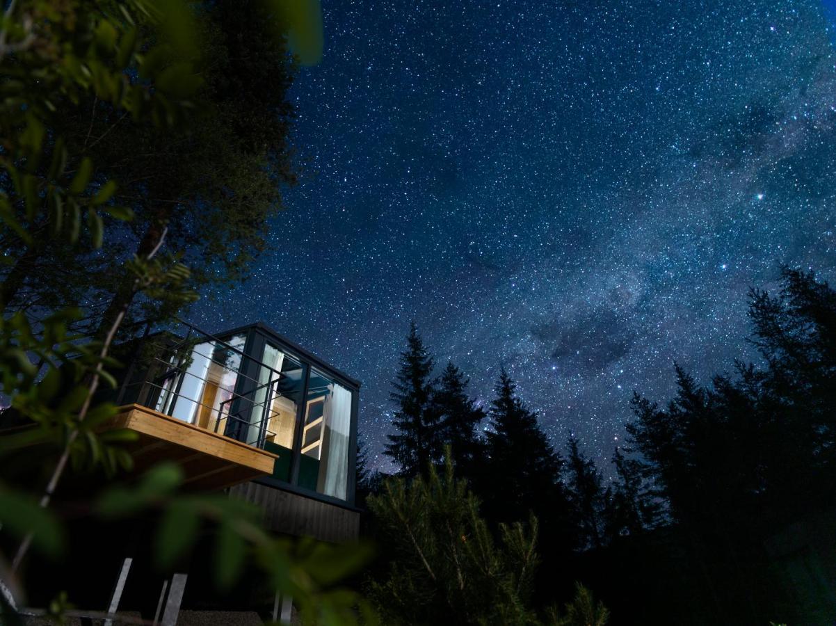 Skyview Chalets Am Camping Toblacher See ภายนอก รูปภาพ
