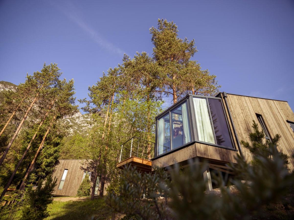 Skyview Chalets Am Camping Toblacher See ภายนอก รูปภาพ